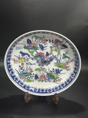 九谷焼 平皿 花鳥図 木箱付き - メルカリ