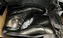 Free Lance Paris　　COTT LACE UP　コットレースアップ　36　ブラックレザー　ブーツのサムネイル