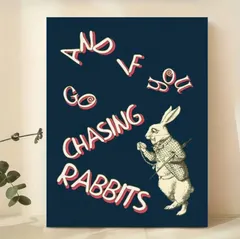 ポスター　うさアート　ヴィンテージ　北欧　ミッドセンチュリー　インテリア　リビング　雑貨　玄関　ガレージ　ギフト　新生活　美術品　おしゃれ　かわいい　カフェ