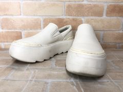 UGG】マリンスリッポン 厚底 スニーカー ホワイト 23.5cm - メルカリ
