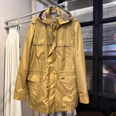 -【東あずま店　併売品】　crocodile クロコダイル メンズ men's MENS M マウンテンパーカー ジャケット アウター キャメル　長袖　薄手　お呼ばれ　デート　オフィスカジュアル　食事会のサムネイル