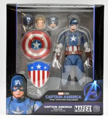 MAFEX ウィンターソルジャー　中古美品 FIG]マフェックス No.203 MAFEX WINTER SOLDIER(ウィンター