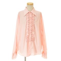 【LIONTROY】70s フリル ドレス長袖シャツ