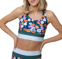 ナニ スイムウェア レディース 水着 トップのみ クロップド Nani Swimwear Womens Cut Back Cropped Swim Top Brookside