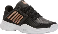 ケースイス レディース シューズ スニーカー KSwiss Womens Court Express Pickleball Shoes BlackWhiteGold ホワイトのサムネイル