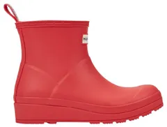 【送料無料】 ハンター レディース ブーツ・レインブーツ シューズ Hunter Womens Original Play Short Rain Boots Red