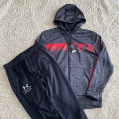 新品！UNDER ARMOUR　アンダーアーマー  STORMパンツ　ジョガーパンツ　ジップパーカー　セット　サイズL