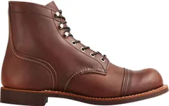 レッドウィング メンズ シューズ スニーカー ブーツ Red Wing Heritage Mens 8111 6Inch Iron Ranger Boot Amber Harness アンバーのサムネイル
