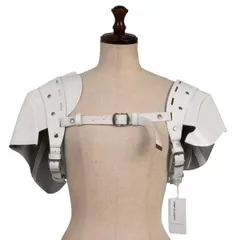 コムデギャルソンCOMME des GARCONS レザーショルダーハーネス 白のサムネイル