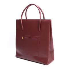 マスト ドゥ カルティエ must de Cartier マストライントートバッグ ボルドーのサムネイル