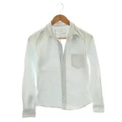 フランク&アイリーン Frank&Eileen BARRY コットン ストライプシャツ XS ライトグレー ホワイト /ES ■OS ■SH