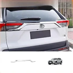 送料無料 RAV4 20-24年式対応 リアガーニッシュ 外装ドレスアップパーツ 専用設計 リアビューを引き締める 後部装飾モール 取り付け簡単 アクセサリー カスタムパーツ