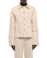 ヘルムート ラング メンズ アウター ジャケット・ブルゾン Helmut Lang Crushed Carp Jacket Muslinのサムネイル