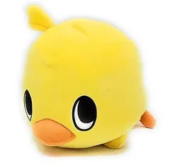 【アミューズメント景品 ぬいぐるみ】 チキンラーメン ひよこちゃん めちゃでかぬいぐるみ  寝そべりポーズ