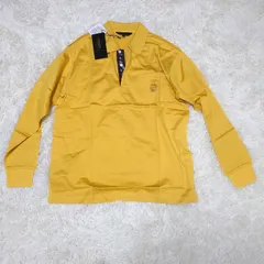 新品 未使用タグ付 保管品    LEONARD HOMME   長袖　ポロシャツ　レオナール オム　 サイズL   イエローのサムネイル