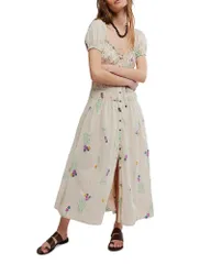 フリーピープル レディース トップス ワンピース ミディ Free People Complete Me Midi Dress Tea Combo