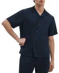 ラグアンドボーン メンズ トップス シャツ rag bone Avery Slub Shirt Navy ネイビーのサムネイル