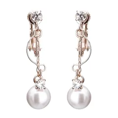 【新品】 LOKUMI イヤリング 金属アレルギー対応 日本製 シリコンカバー付 パール ビジュー レディース シンプル 揺れる ショート ロング シルバー K24 ゴールド ピンクゴールド 金メッキ ネジ式 金属アレルギー対応イヤリング ne-115 (ピン