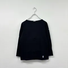 ORCIVAL オーシバル 無地 バスクシャツ ブラック 系 サイズ 1 803-0001