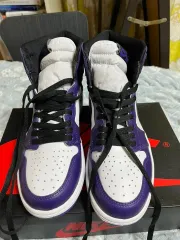 NIKE(ナイキ) エアジョーダン 1 レトロ ハイ OG コートパープル 270mm