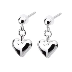 【新品】 LOKUMI ピアス サージカルステンレス316L 金属アレルギー対応 日本製 SUS316L ハート 揺れるレディース シルバー K24 ゴールド ピンクゴールド シンプル 小ぶりショート ステンレス 316L 人気 ニッケルフリー スタッド ギフ