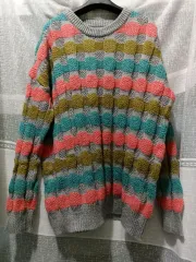 Free) バイカラー COLOR ニット セーター