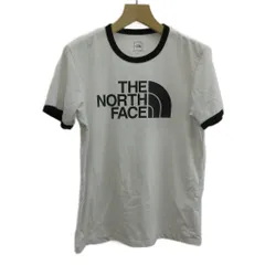 ザノースフェイス THE NORTH FACE Tシャツ カットソー 半袖 クルーネック ロゴ プリント 白 ホワイト 黒 ブラック /XZ ■ECA003