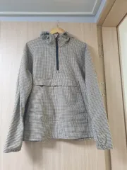 ZARA アノラック フード ハーフジップ