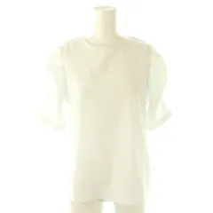 クミキョク 組曲 KUMIKYOKU ブラウス 半袖 プルオーバー S2 白 /NR ■OS