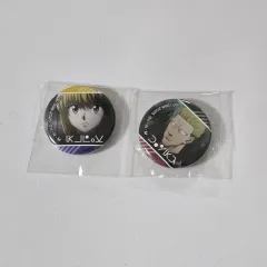 (まとめ) HUNTER×HUNTER アレコレ ぷちミニ缶バッジ - クラピカ ピンク