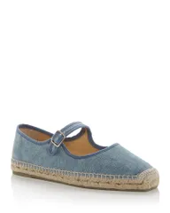 カスタ ニエール レディース シューズ パンプス Castaer Womens Padua Espadrille Mary Jane Flats Acquaのサムネイル