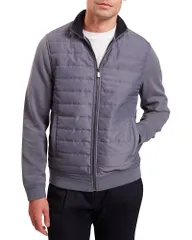 テッドベーカー メンズ アウター ジャケット・ブルゾン キルティング Ted Baker Durano Quilted Jacket Mid Blue ブルーのサムネイル