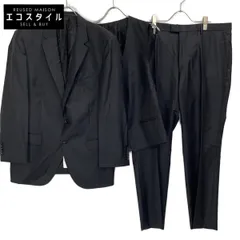 HUGO BOSS ヒューゴボス ﾌﾞﾗｯｸ ｳｰﾙ 3Pｽｰﾂ 表記なし