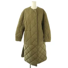 ミラオーウェン Mila Owen キルティングロングコート 中綿 0 カーキ /ES ■OS