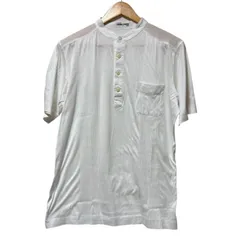 Pierre cardin シャツ ブラウス プルオーバー ホワイト L