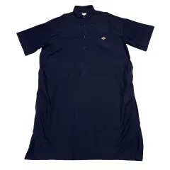 36 ダントン プルオーバー 半袖シャツワンピース