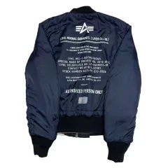 S アルファ インダストリーズ リバーシブル MA-1ジャケット