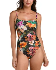 ラブランカ レディース 水着 上下セット La Blanca Tropical Hideaway One Piece Swimsuit Multi マルチカラー