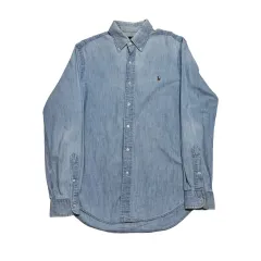 S ポロラルフローレン シャンブレー シャツ