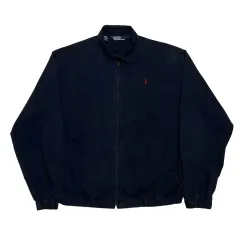 L ポロラルフローレン ネイビー スイングトップ ジャケット