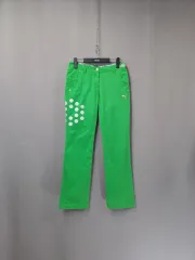 プーマ グリーン コットン ズボン