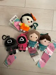 新品)イルカゲーム キーホルダー まとめ 全種 (ヨンヒ、ネモ NEMO、プレイヤー)