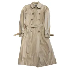 2 ラルフローレン ダブル ブレスティット コットン ブレンド トレンチ コート