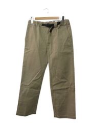 ディッキーズ Dickies GRAMICCI ワーククライミングパンツ ワイドテーパードシルエット 無地 ベージュ系 L