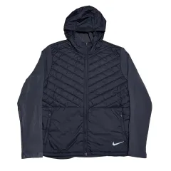 L NIKE エアロレイヤーフーディー ランニングジャケット