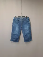 May&Pole デニム 6分 ハーフパンツ