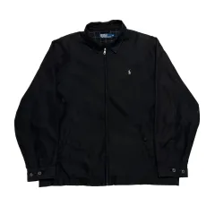XL ポロラルフローレン ブラック スイングトップ ジャケット