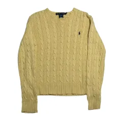 S ポロラルフローレン ラムウール レディース ケーブル ニット