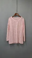 メッシュ 華やかなニット