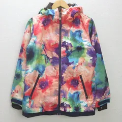 C■シロップ/Sirop カラフル総柄 スノボウェア トップス/アウター【M】ピンク紫系/LADIES■27【中古】